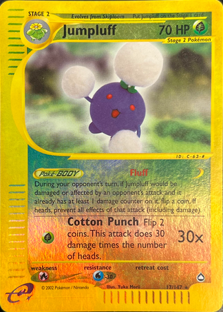 Jumpluff (7/147) Light Play