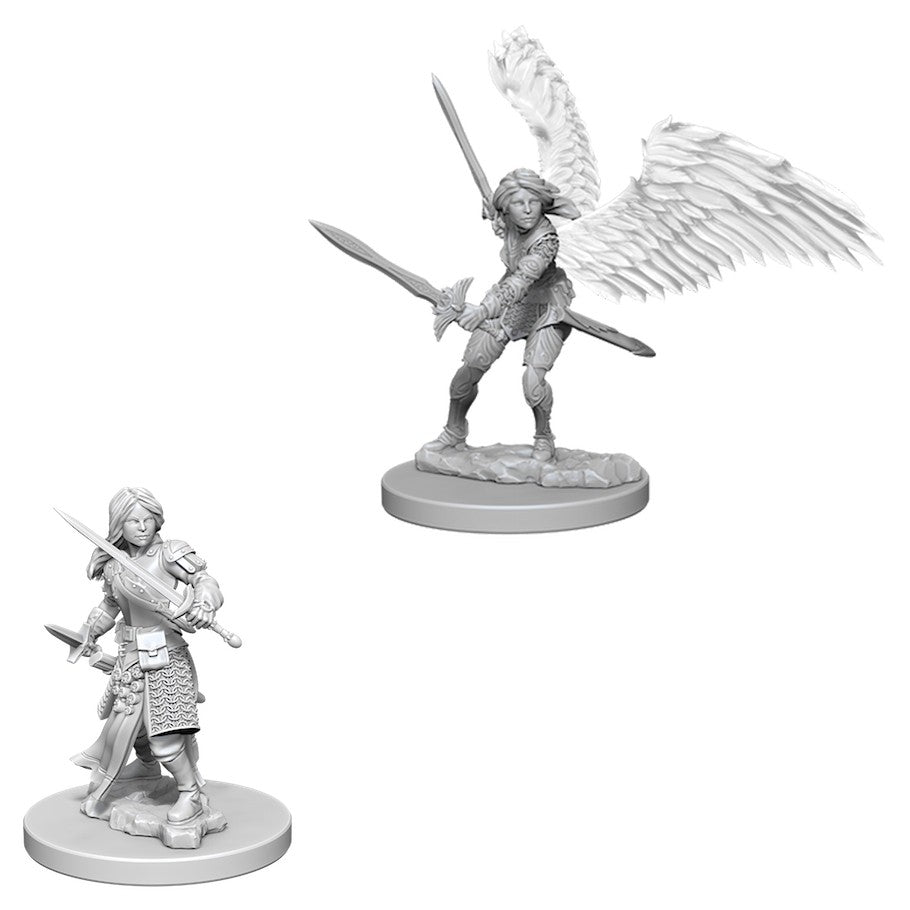 D&D: Nolzur's Marvelous Miniatures - Aasimar Female Paladin (73343)
