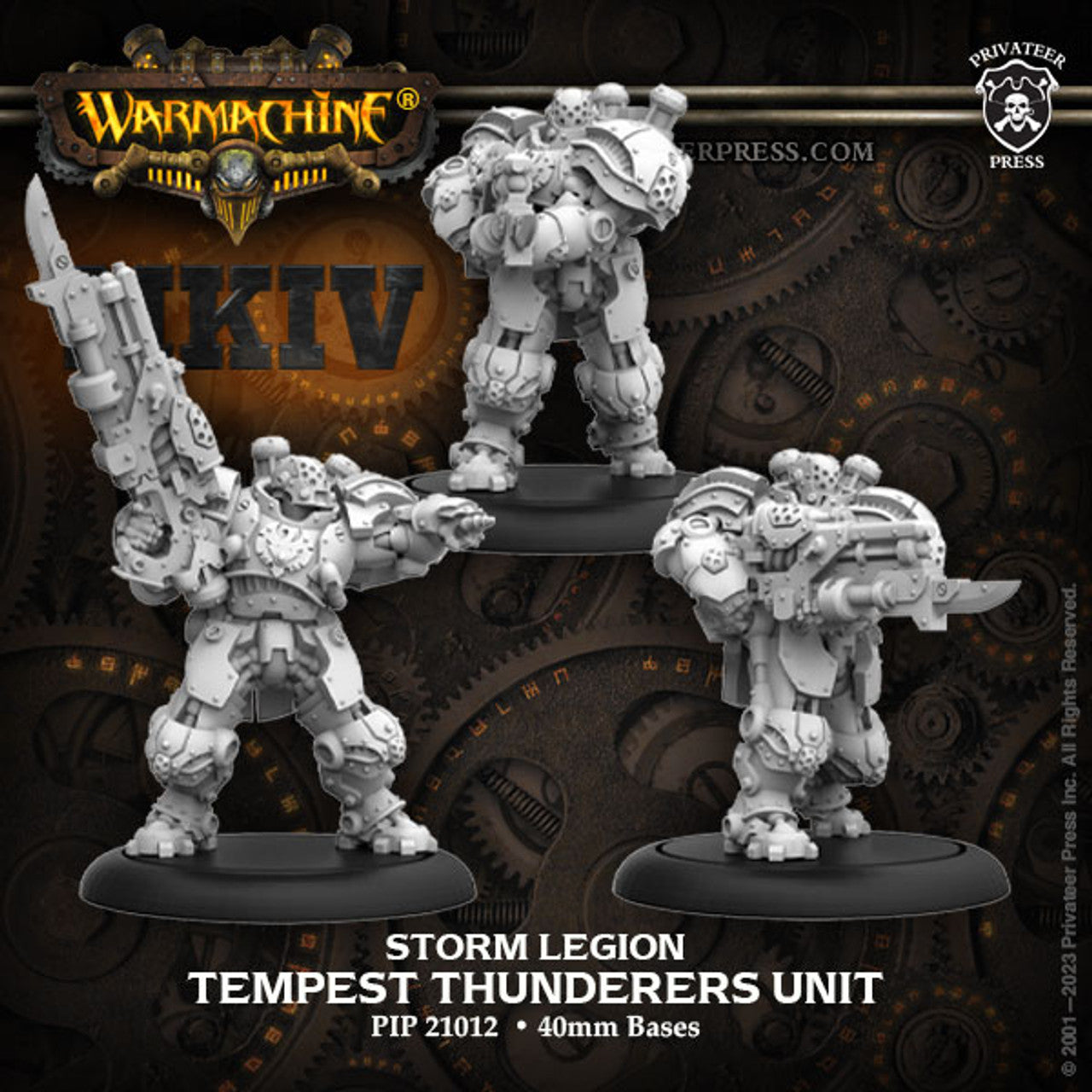 Warmachine MKIV (PIP 21012): Cygnar Storm Legion - Tempest Thunderers