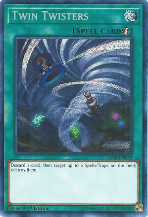Twin Twisters (SHVA-EN059) Secret Rare - Near Mint 1st Edition