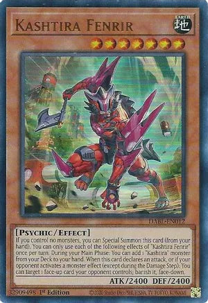 Kashtira Fenrir (DABL-EN012) Ultra Rare 1st Edition