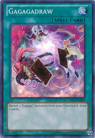 Gagagadraw (CBLZ-EN055) Super Rare - Near Mint Unlimited