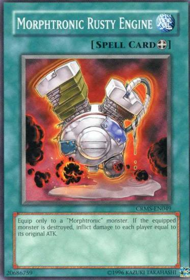 Morphtronic Rusty Engine (CRMS-EN049) Common - Near Mint Unlimited