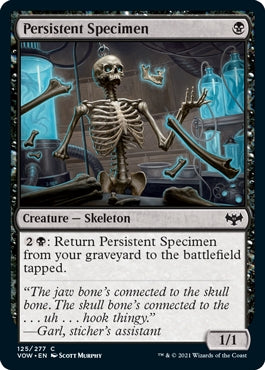 Persistent Specimen (VOW-C)