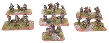 Flames of War: WWII: German (GE722) - Grenadier Platoon, with 3 Squads (Mid / Late)