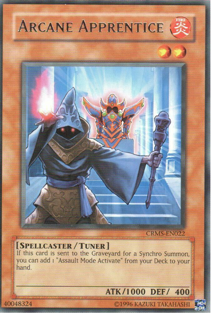 Arcane Apprentice (CRMS-EN022) Rare - Near Mint Unlimited