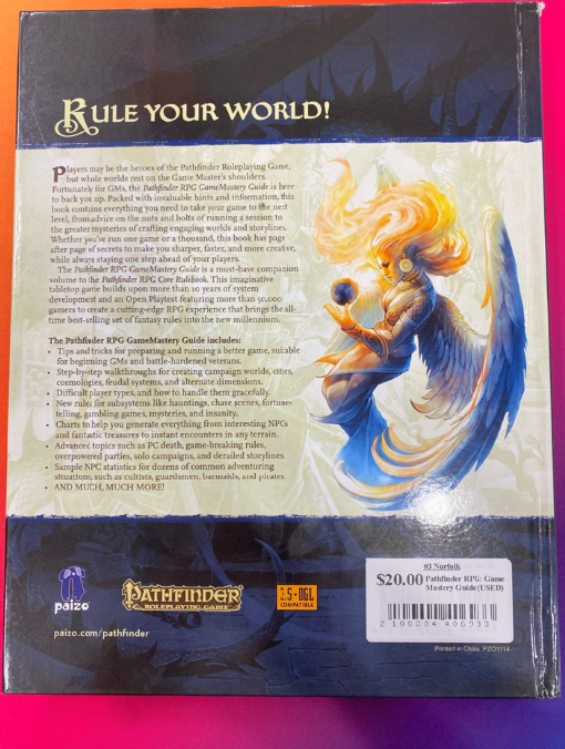 Pathfinder RPG: Game Mastery Guide (USED)