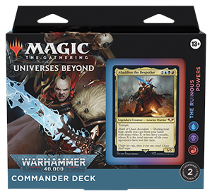 MTG: Warhammer 40,000 Commander - The Ruinous Powers (UBR)