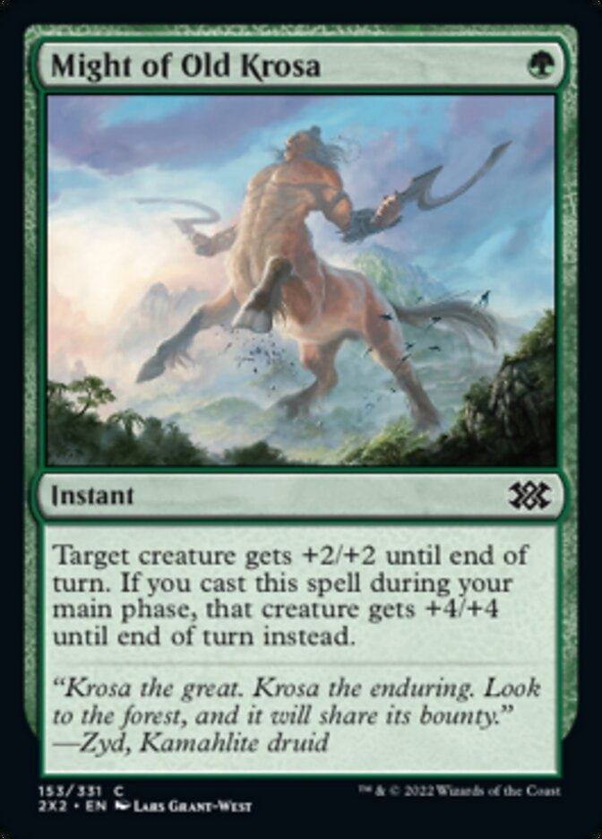 Might of Old Krosa (2X2-C)