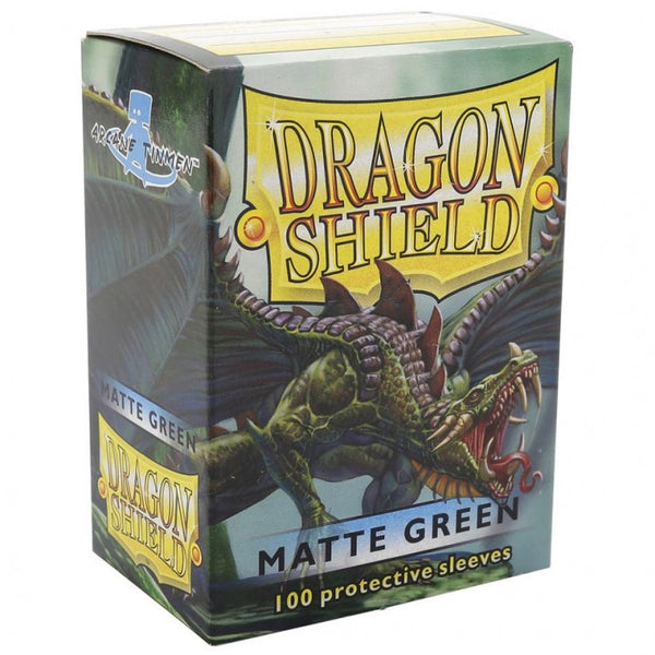 Dragon Shield: Standard - Matte: Green 100 Count