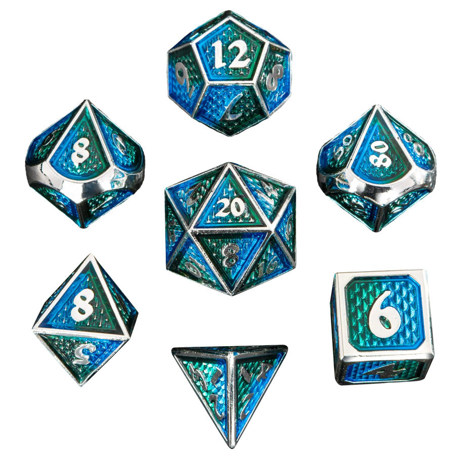 HPG 0208: Solid Metal - Behemoth: Green/Blue with Silver (7)