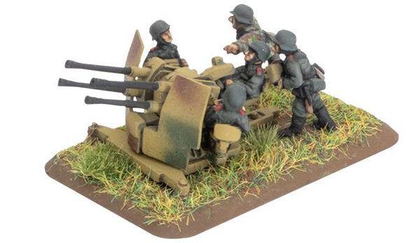 Flames of War: WWII: German (GE536) - Quad 2cm AA Platoon (x3) (Late)