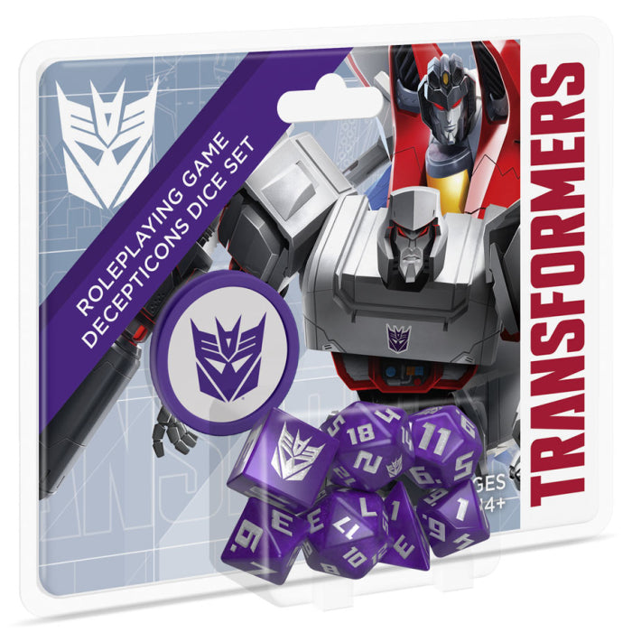 Transformers RPG: Decepticon Dice Set