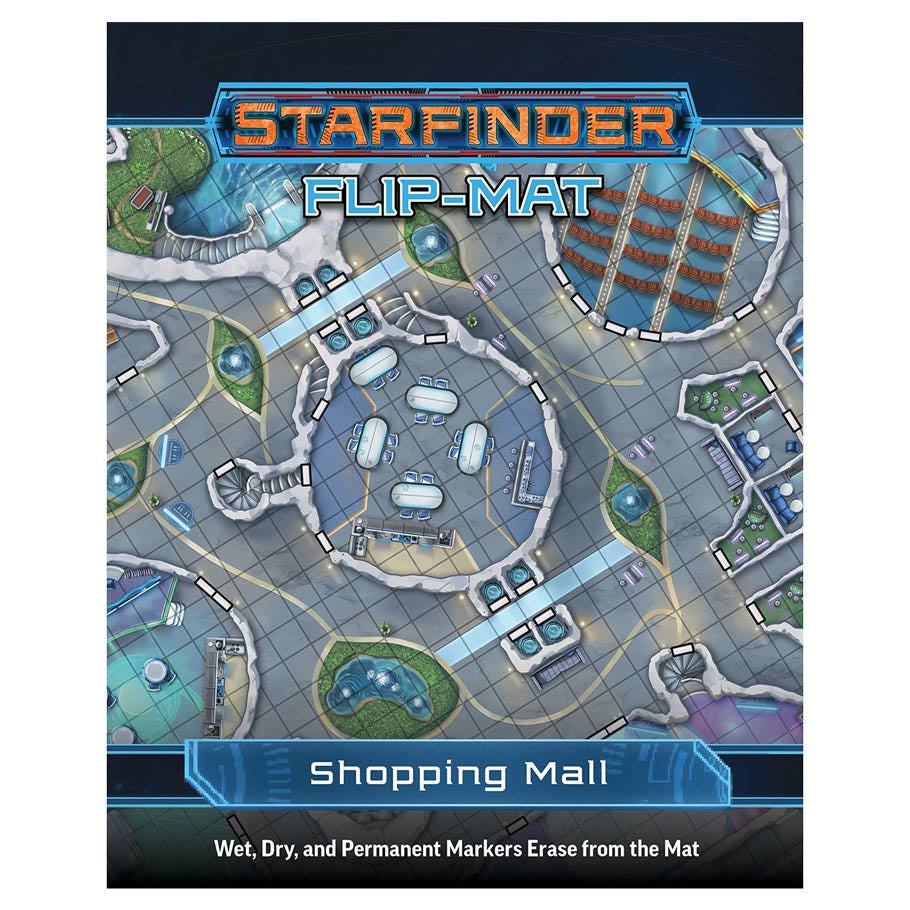 Starfinder RPG: Flip-Mat - Shopping Mall