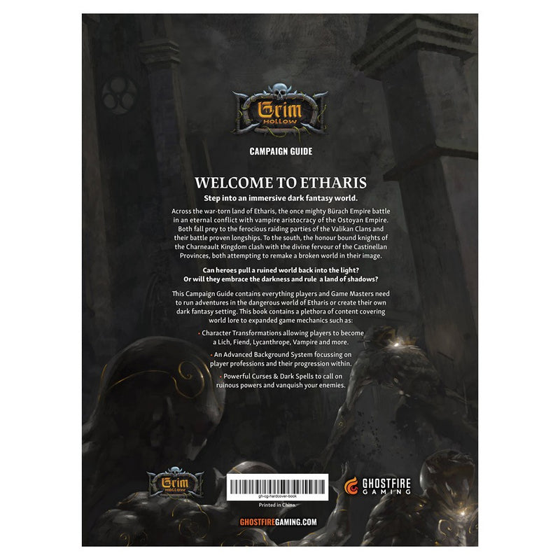 D&D 5E OGL: Grim Hollow - The Campaign Guide