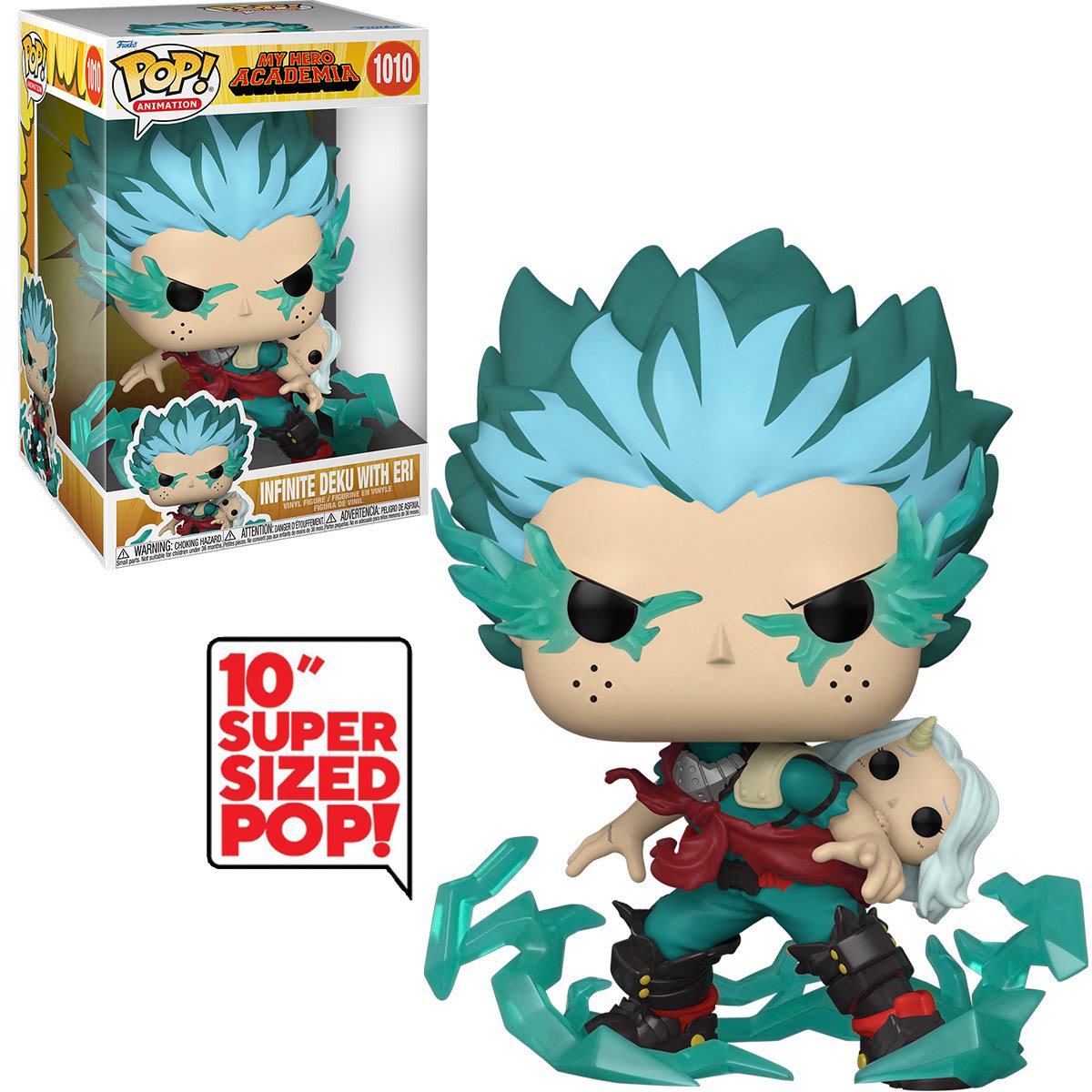 POP Figure (10 Inch): My Hero Academia #1010 - Infinite Deku with Eri