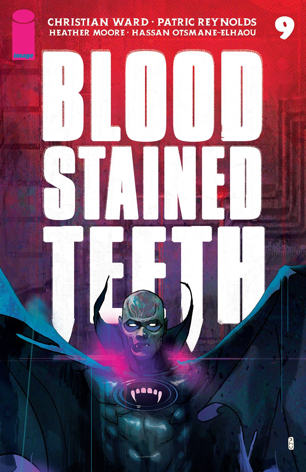 BLOOD STAINED TEETH #9 CVR A WARD (MR)