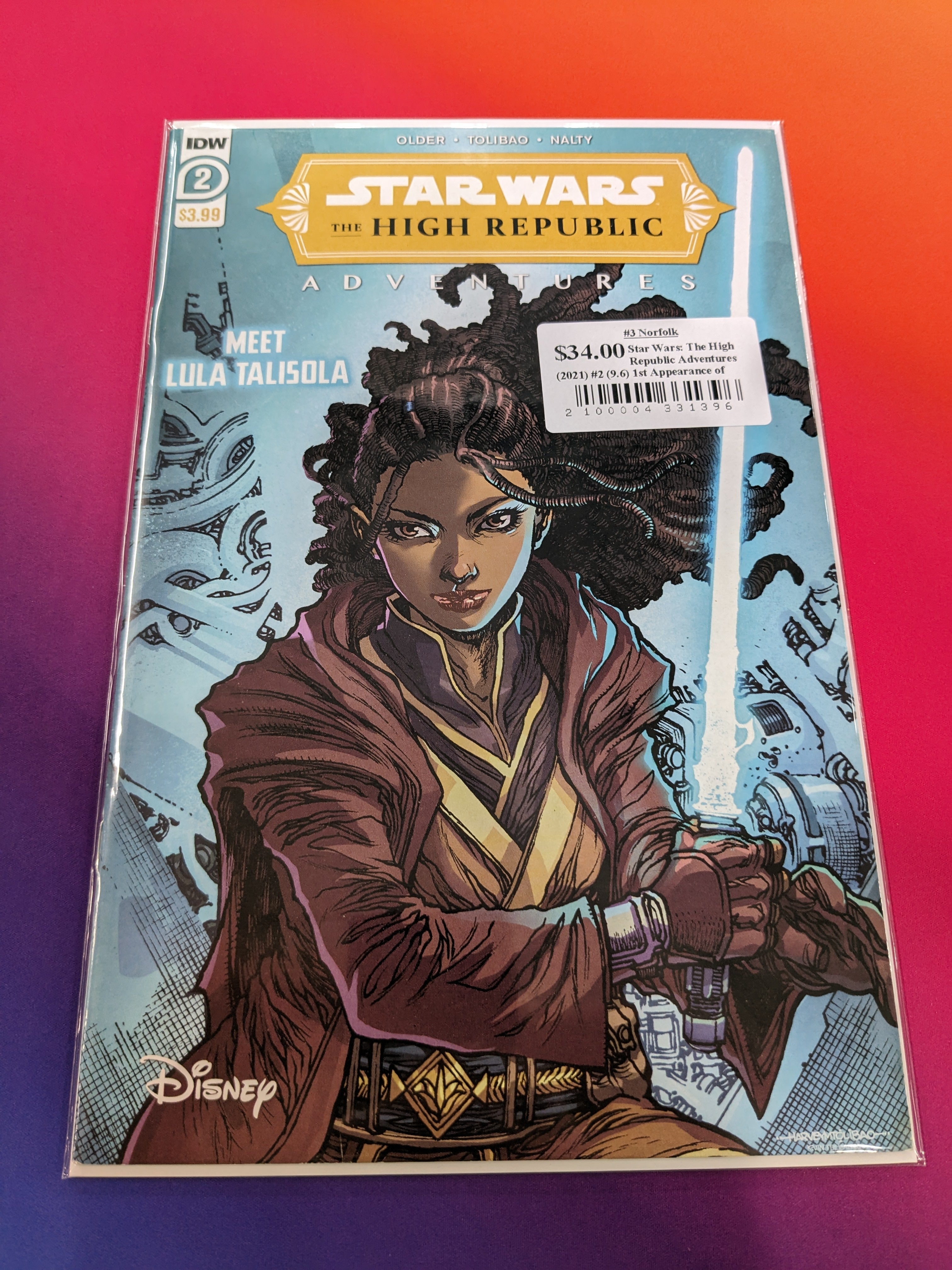 Star Wars: The High Republic Adventures (2021 Series) #2 (9.6) 1st Marchion Ro