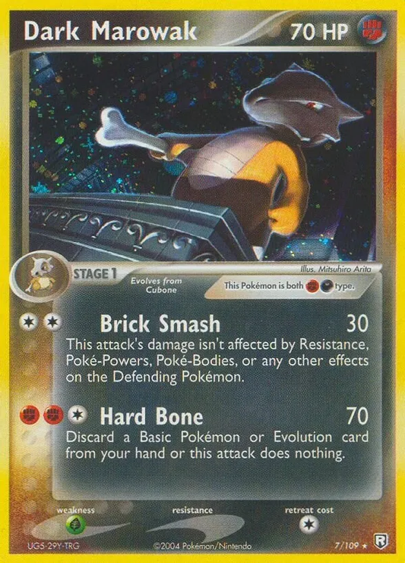 Dark Marowak (7/109) Light Play