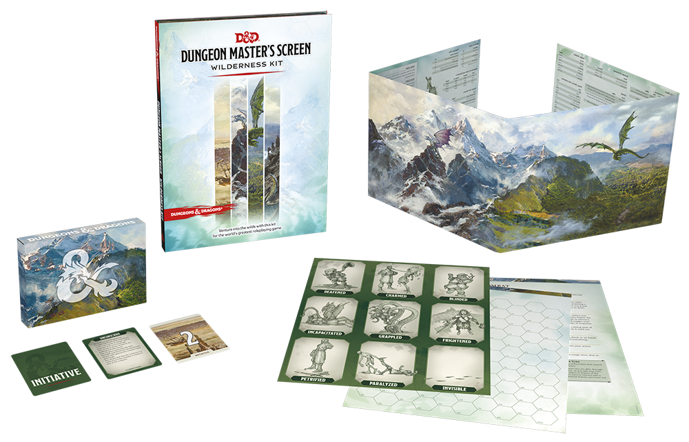 D&D 5E: Dungeon Master's Screen - Wilderness Kit