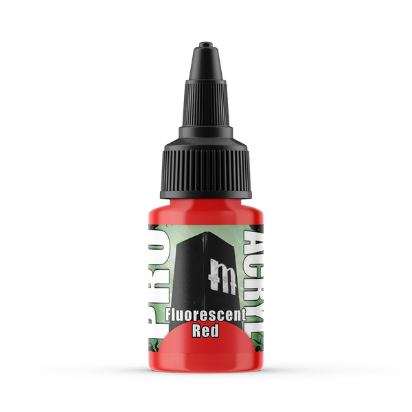 Monument Hobbies: PRO Acryl - F01 Fluorescent Red (22mL)