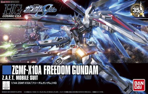 1/100 (HG-CE): Gundam SEED - #192 ZGMF-X10A Freedom Gundam Z.A.F.T. Mobile Suit (Revive)