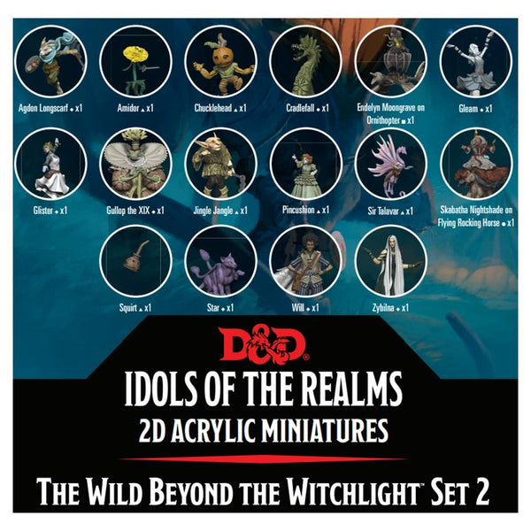 D&D Miniatures: Idols of the Realms - Essentials 2D Miniatures: Wild Beyond Witchlight Set 2