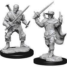 D&D: Nolzur's Marvelous Miniatures - Human Bard Male (90306)