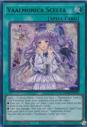 Vaalmonica Scelta (VASM-EN036) Ultra Rare - Near Mint 1st Edition