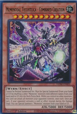Mementoal Tecuhtlica - Combined Creation (VASM-EN001) Ultra Rare - Near Mint 1st Edition