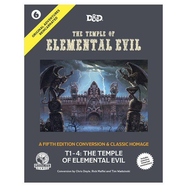 D&D 5E OGL: Original Adventures Reincarnated - #6 The Temple of Elemental Evil