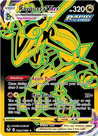 Rayquaza VMAX (Secret) - TG29/TG30 (SWSH12:TG) Secret Rare - Near Mint Holofoil