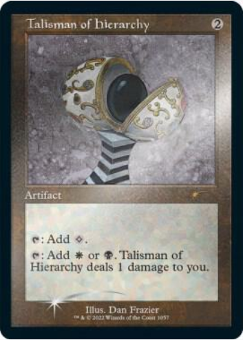 Talisman of Hierarchy (SLD-R-FOIL-ETCHED)