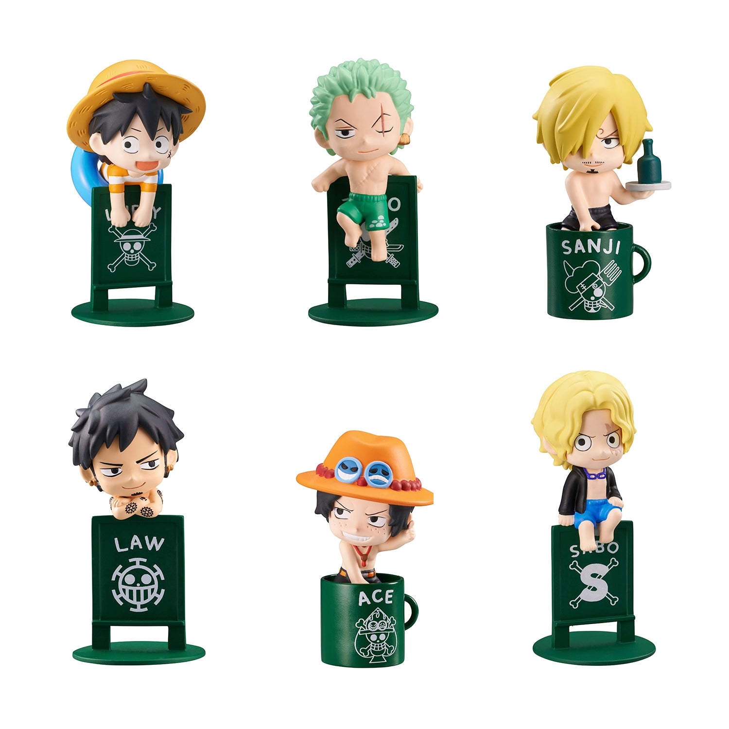 Megahouse Ochatomo One Piece Pirates on Vacation BLIND BOX