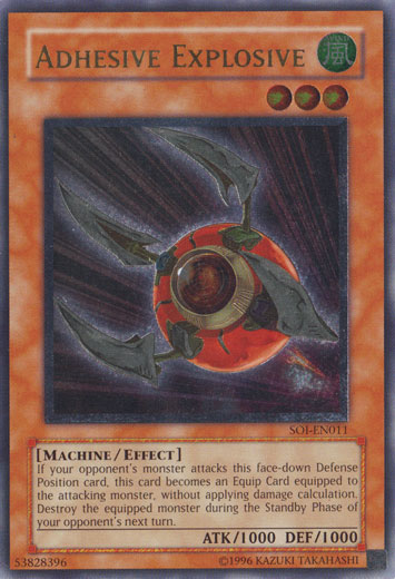 Adhesive Explosive (SOI-EN011) Ultra Rare - Near Mint Unlimited