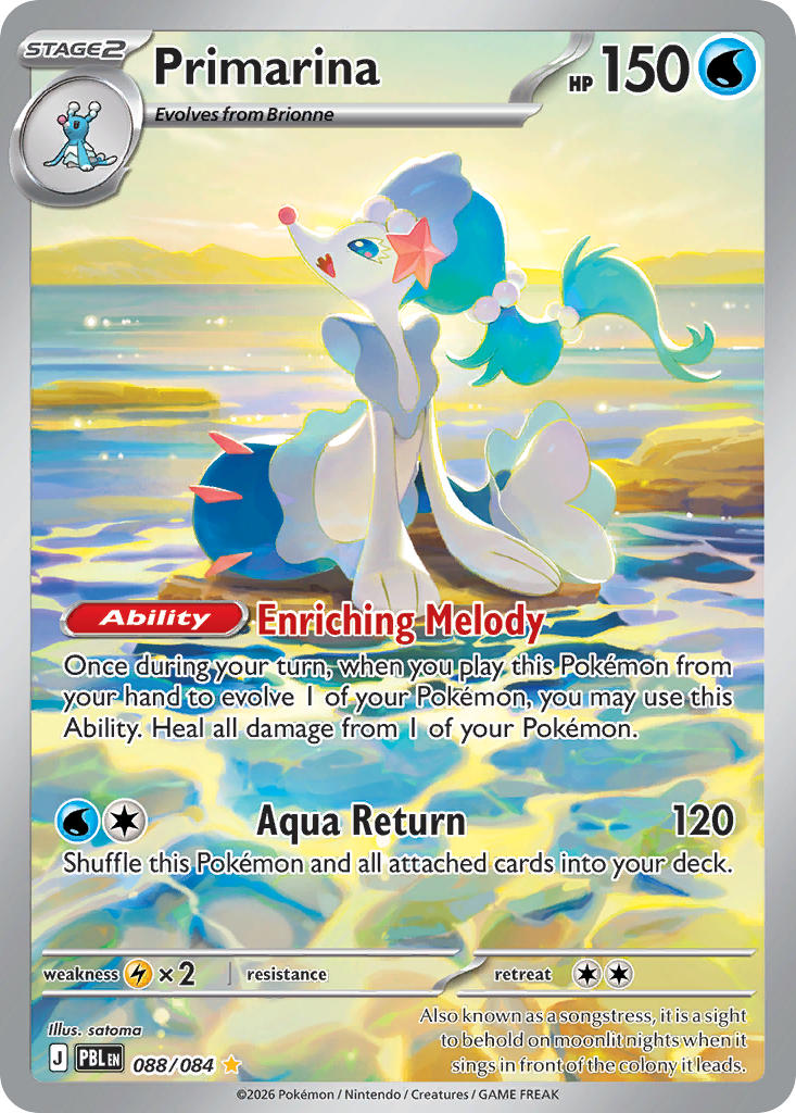 Primarina - 088/084 (PBL) Illustration Rare