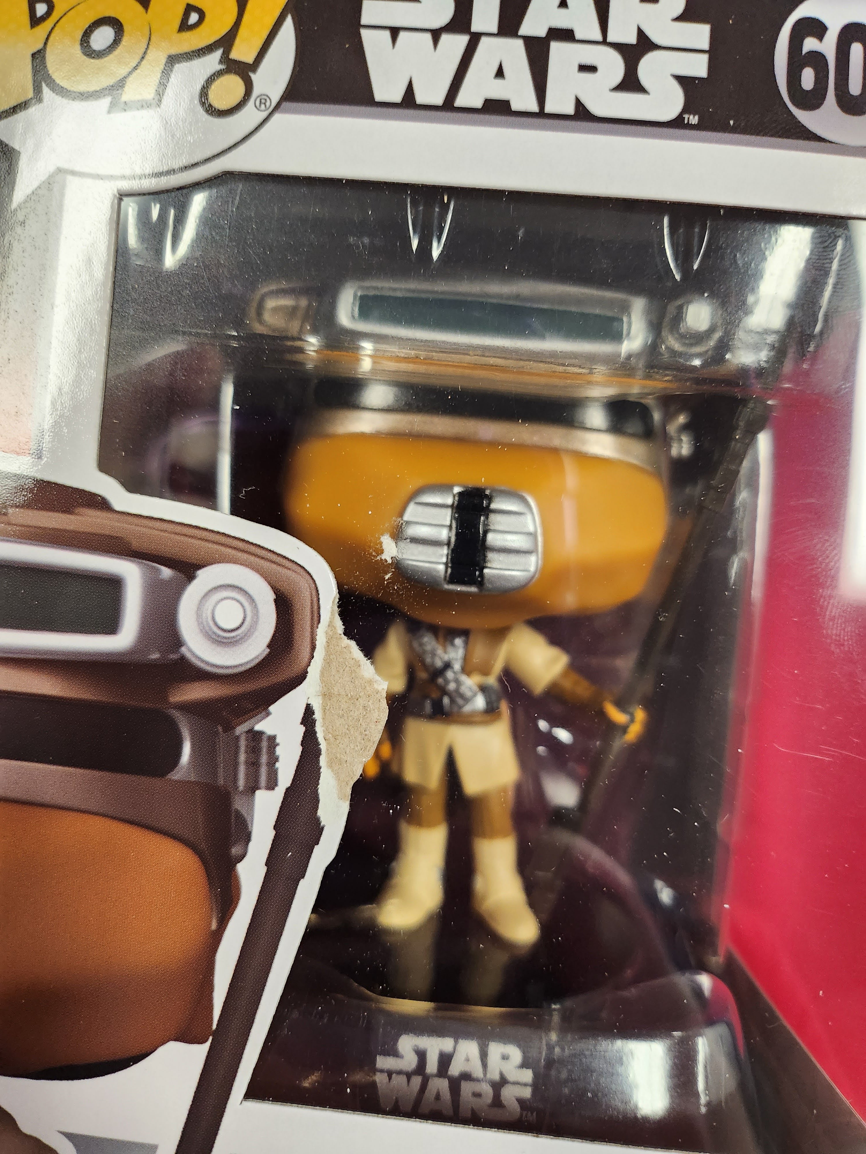 POP Figure: Star Wars ROTJ 40th #0606 - Princess Leia (Boushh) *Damaged Box*