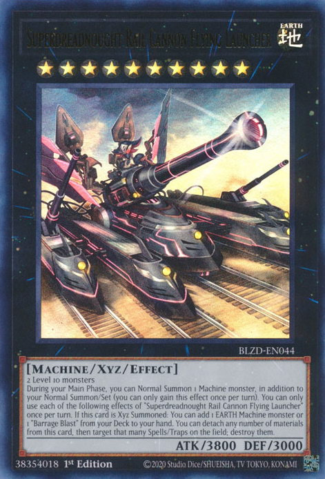 Superdreadnought Rail Cannon Flying Launcher (BLZD-EN044)