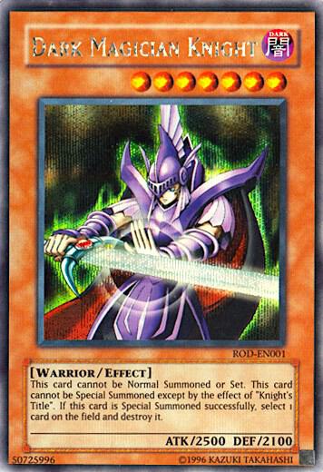 Dark Magician Knight (ROD-EN001) Secret Rare - Light Played Unlimited