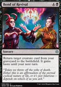 Bond of Revival (WAR-U)