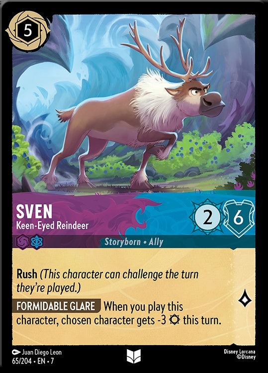 Sven - Keen-Eyed Reindeer (Archazia's Island - 065/204) Uncommon