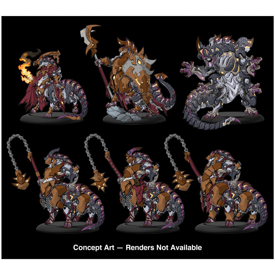 Warmachine MKIV (PIP 29040): Shadowflame Shard - Khymaera Cadre: Shard Incarnates