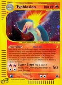 Typhlosion - 28/165 (EX) Holo Rare - Holofoil Heavy Play