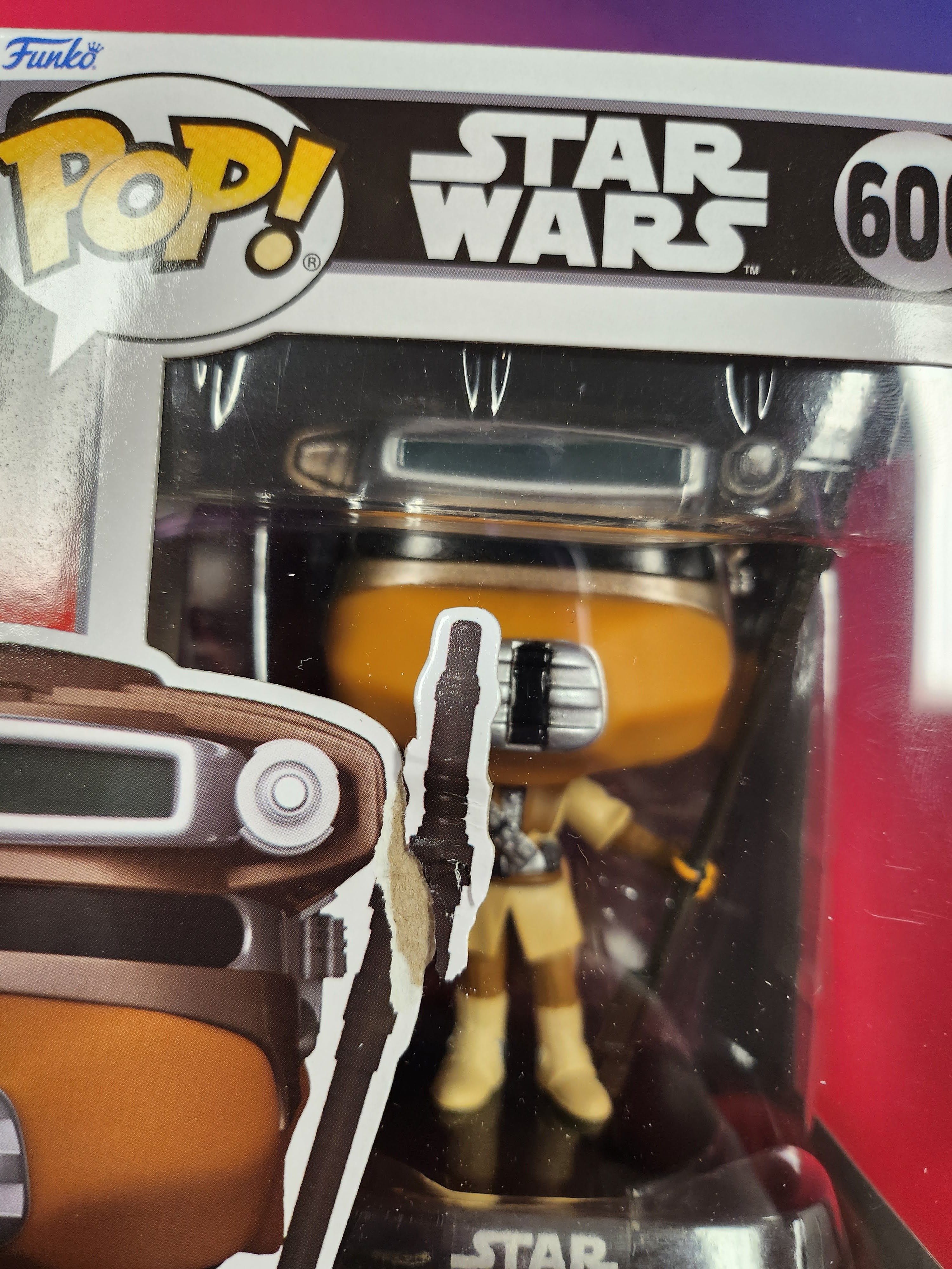 POP Figure: Star Wars ROTJ 40th #0606 - Princess Leia (Boushh) *Damaged Box*