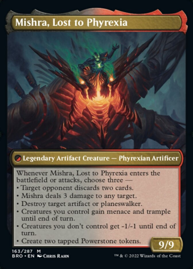Phyrexian Dragon Engine // Mishra, Lost to Phyrexia (BRO-R)