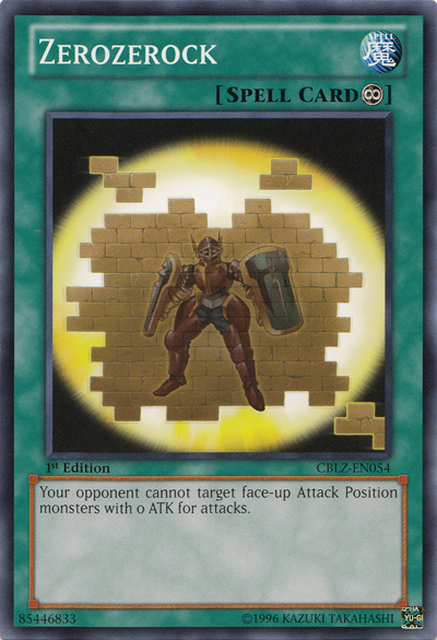 Zerozerock (CBLZ-EN054) Common - Near Mint 1st Edition