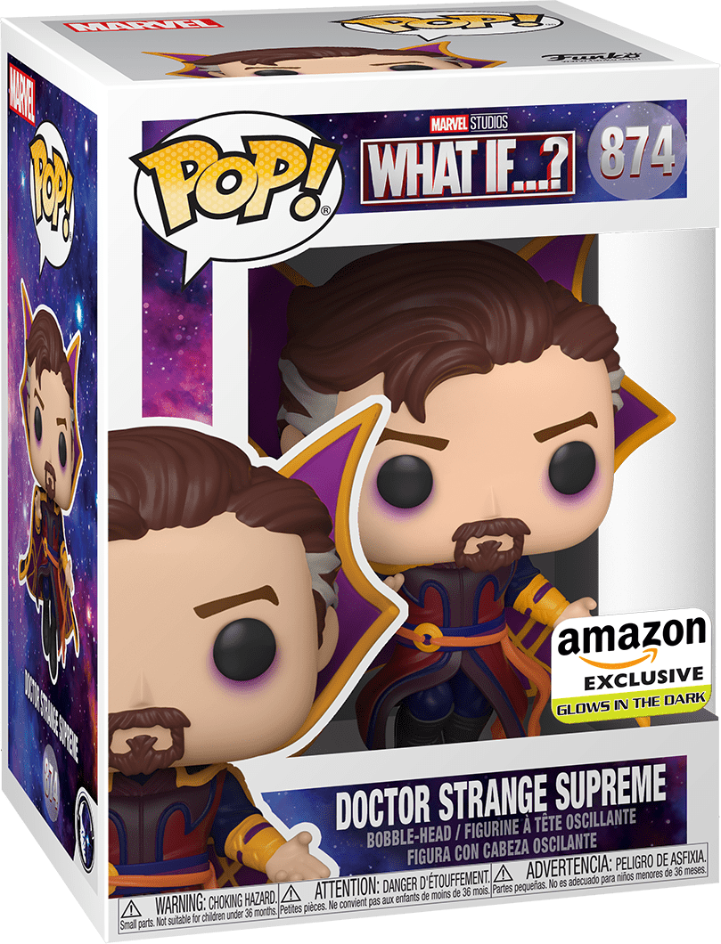 POP Figure: Marvel What If #0874 - Doctor Strange Supreme (Amazon)