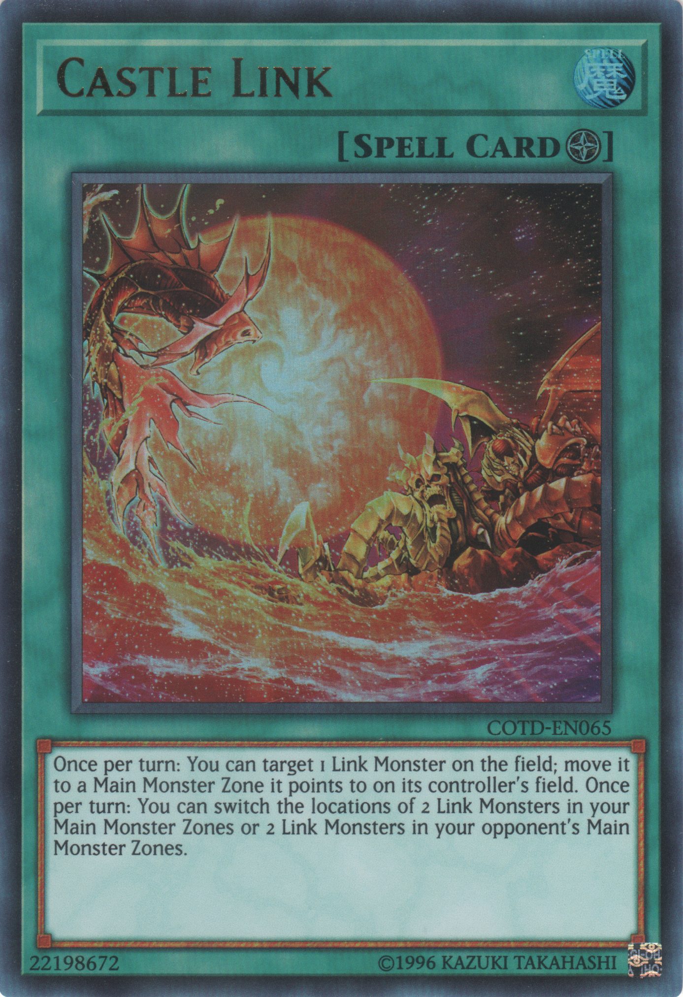 Castle Link (COTD-EN065) Near Mint Unlimited - Ultra Rare