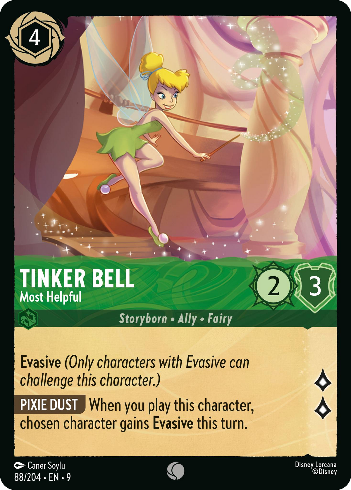 Tinker Bell - Most Helpful (088/204 - Fabled) Common