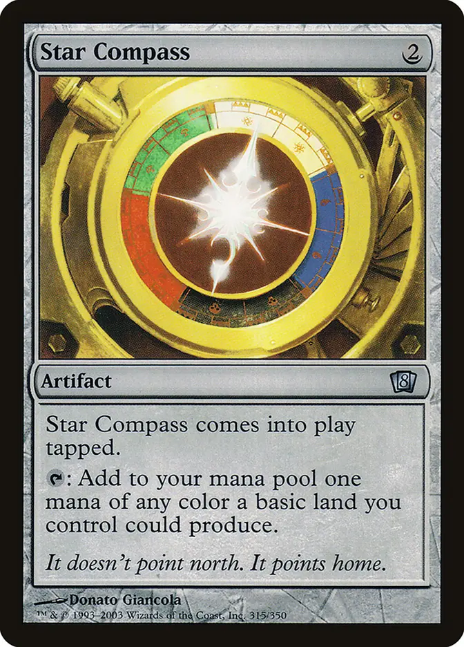 Star Compass (8ED-U-FOIL) Light Play